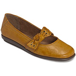 A2 by Aerosoles Women's 'Solarium' Yellow Combo Slip-ons