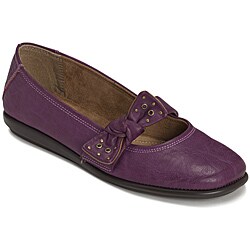 A2 by Aerosoles Women's 'Solarium' Purple Combo Slip-ons