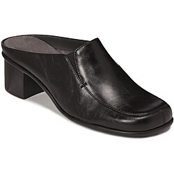 A2 by Aerosoles Women's 'Peppermint' Black Mules