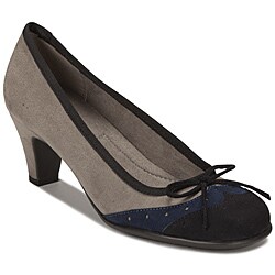 A2 by Aerosoles Women's 'Word Play' Grey Combo Heels