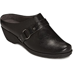 A2 by Aerosoles Women's 'Tintack' Black Mules