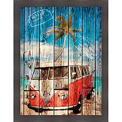 Bresso Sol� 'La Playa' Framed Print Art
