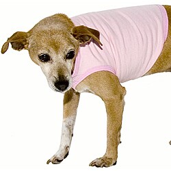 American Apparel Pink California Fleece Dog Vest 