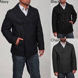 MICHAEL Michael Kors Men's Wool Pea Coat  FINAL SALE