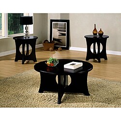 Dark Espresso 3-piece Occasional Table Set
