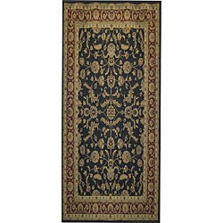 Dorchester Black and Rust Rug (2'6 x 7'9)