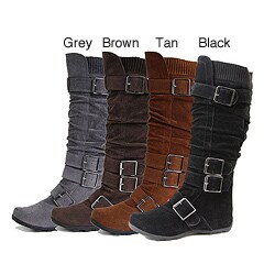 I-Comfort Women's 'Quad-Buckle' Boots