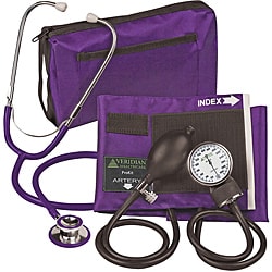 Veridian 02-12711 Aneroid Sphygmomanometer with Dual-head Stethoscope Adult Kit