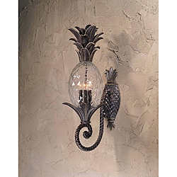 Triarch International Maui 3-light Cast Aluminum Outdoor Wall Light