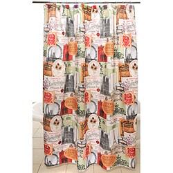 Paris Cafe Shower Curtain