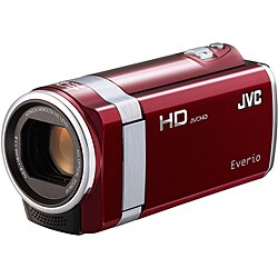 JVC Everio GZHM450RUS 1080p 8GB Red Digital Camcorder (Refurbished)