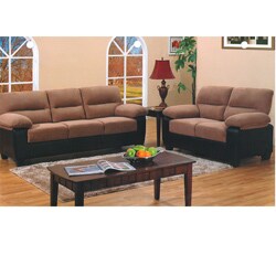 Rion 2-Piece Two-Tone Sofa Set