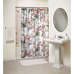 Greenland Home Butterflies Cotton Shower Curtain