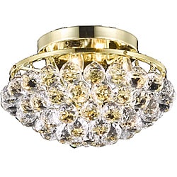 Gold 4-Light Chandelier