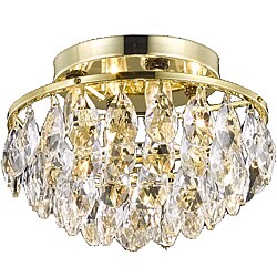 Gold 4-Light Chandelier