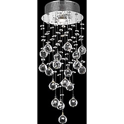 Chrome 1-Light Chandelier
