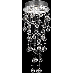 Chrome 3-Light Chandelier