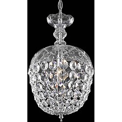 Chrome 1-Light Chandelier