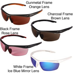 Chili's Men's 'Wish Bone' Shield Sunglasses