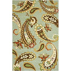 Hand-hooked Rug (2' x 3')