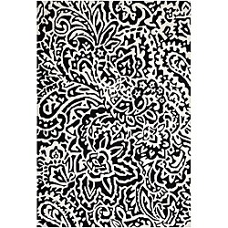 Hand-hooked Rug (5' x 7' 6)