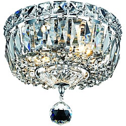 Chrome 2-Light Chandelier