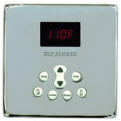 Mr. Steam Chrome Temperature Control Plus Square