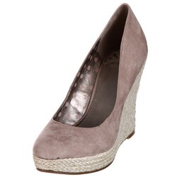 Fergie Women's 'Ultimate' Mocha Wedge Pumps