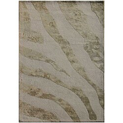 Hand-tufted Gray Wool Area Rug (3' 6 x 5' 6)