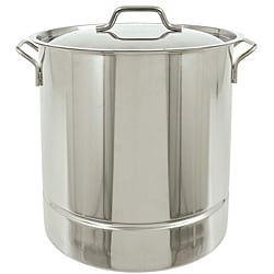 Bayou Classic Tri-Ply 16-Gallon Stainless Steel Stockpot