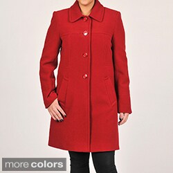 Larry Levine Women's Wool Coat