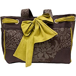 Cotton Chocolate Brown Shoulder Bag (Kenya)
