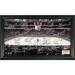 Highland Mint Carolina Hurricanes Rink Signature Framed Photo 