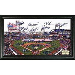Highland Mint 2011 Philadelphia Phillies Field Signature Framed Photo