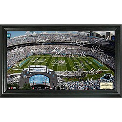 Highland Mint Carolina Panthers Signature Gridiron Collection Framed Photo