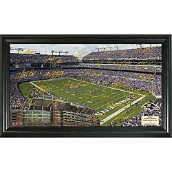 Highland Mint Baltimore Ravens Signature Gridiron Collection Framed Photo