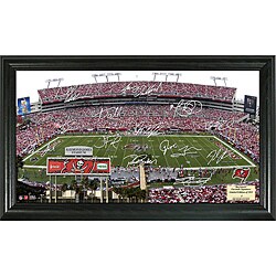 Highland Mint Tampa Bay Buccaneers Signature Gridiron Collection Framed Photo