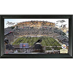 Highland Mint Pittsburgh Steelers Signature Gridiron Collection Framed Photo