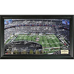 Highland Mint New York Jets Signature Gridiron Collection Framed Photo
