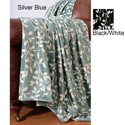 Thro 'Fall Leaf Branch' Microplush Throw