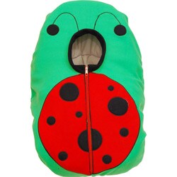Ladybug Infant Car Seat Fleece Cover