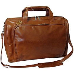 Amerileather 18-inch Leather Carry-on Weekend Duffel Bag
