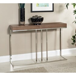 Abbyson Living Verona Walnut Sofa Table