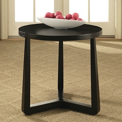 Abbyson Living Wilshire Espresso Round End Table