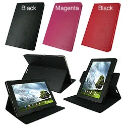 rooCASE Asus Transformer PRIME TF201 Dual View Multi-Angle Leather Case Cover