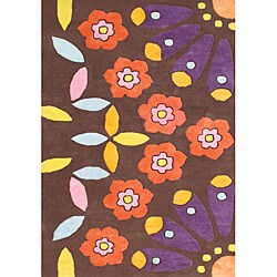 Handmade Alliyah New Zealand Blend Wool Rug (4' x 6')