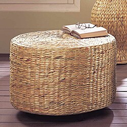 Water Hyacinth Ottoman