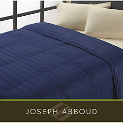 Joseph Abboud Oversized 325 Thread Count Egyptian Cotton Down Alternative Comforter
