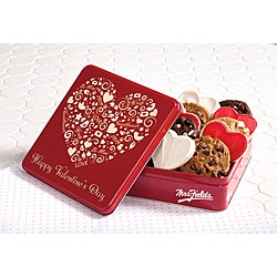 Mrs. Fields Loveable 24 Cookie Valentine's Tin