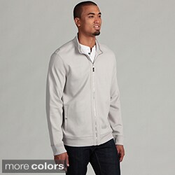 Calvin Klein Men's Zip-front Knit Sweater